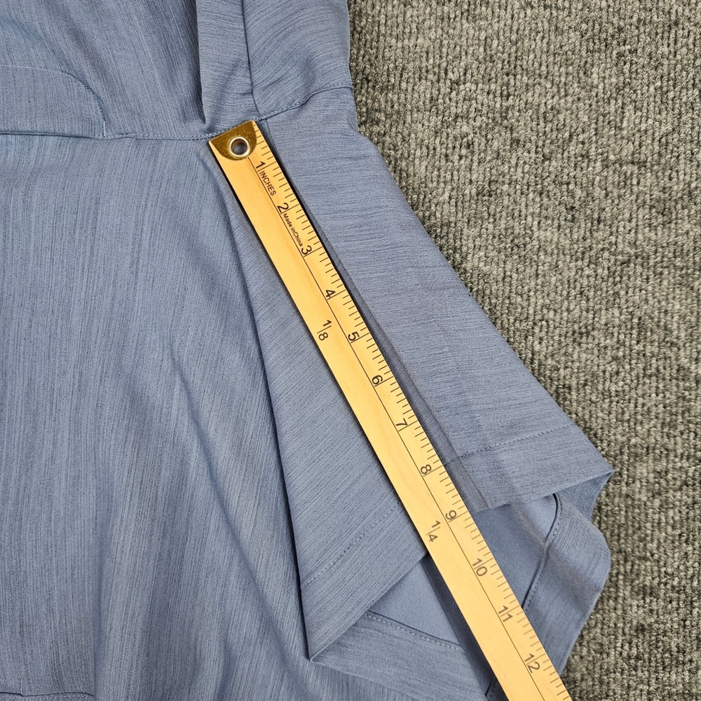 Callaway Opti-Dri Golf Shorts Men's 36 Heathered Blue 9" Stretch UPF 50 NEW - Picture 6 of 7